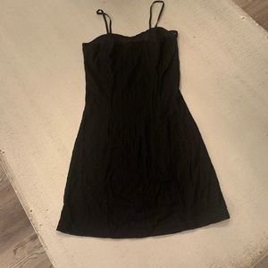 Black lacy nightgown/slip